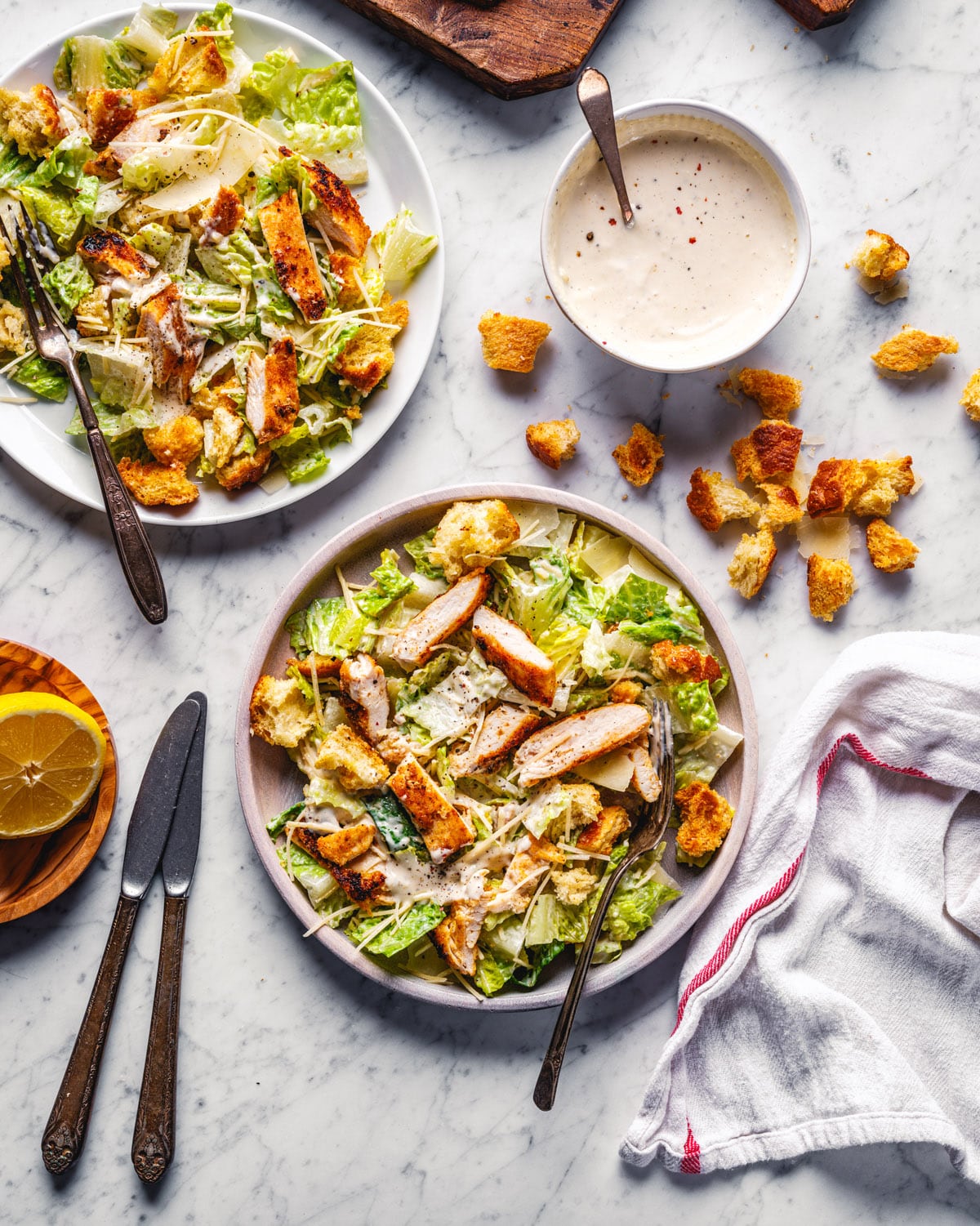 Chicken caesar salad