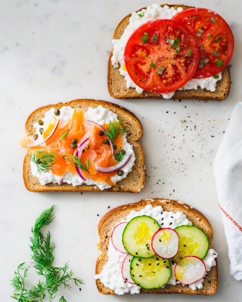 Cottage Cheese Toast A Couple Cooks