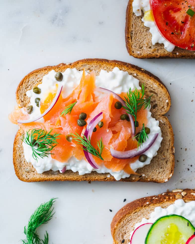 Smoked Salmon Toast A Couple Cooks