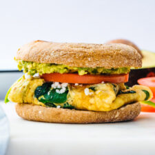 Healthy Breakfast Sandwich – A Couple Cooks