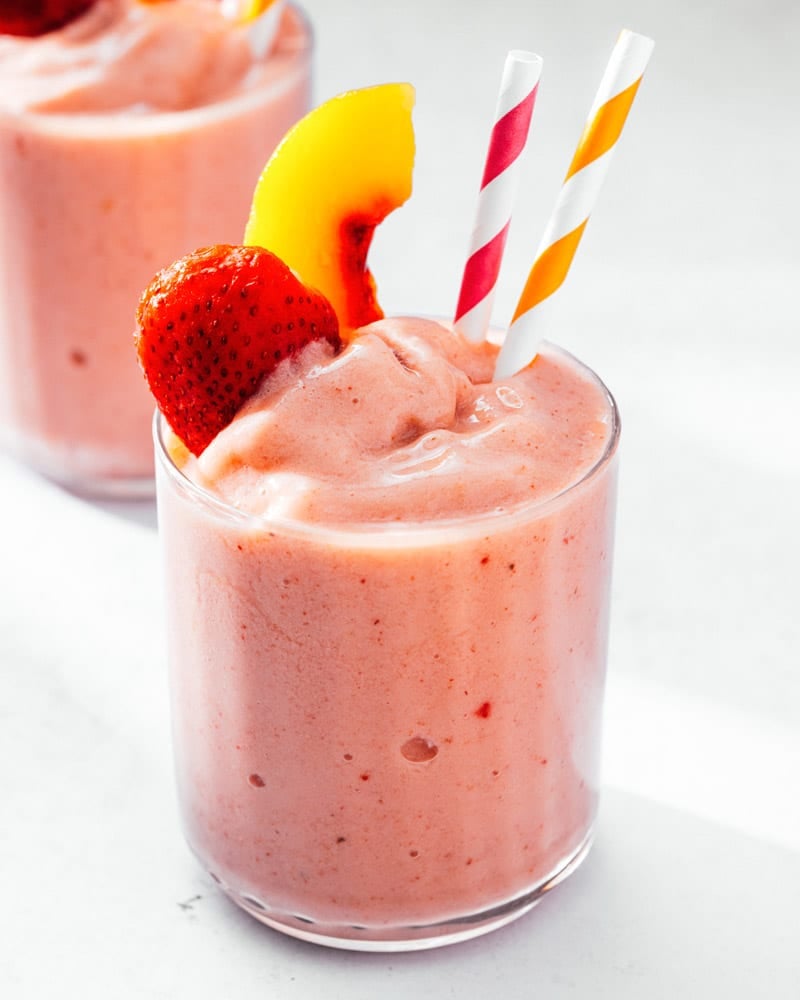 Strawberry Peach Smoothie