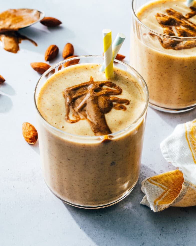 Creamy Almond Butter Smoothie A Couple Cooks
