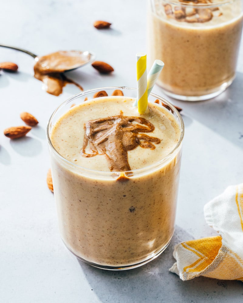 Almond butter smoothie