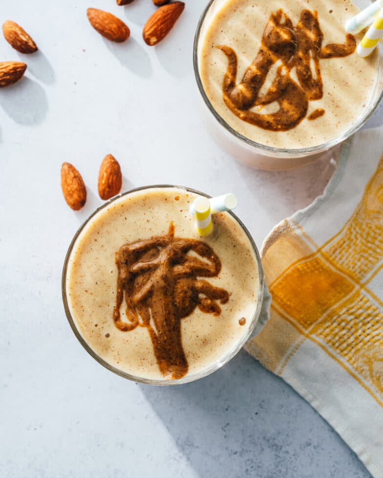 Creamy Almond Butter Smoothie A Couple Cooks