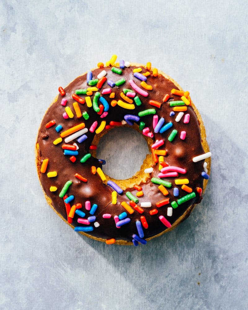 Chocolate glazed donuts