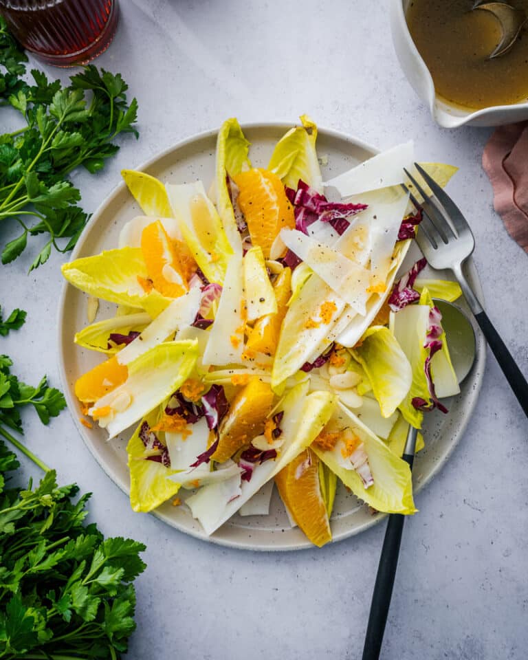 Endive Salad with Parmesan & Orange A Couple Cooks