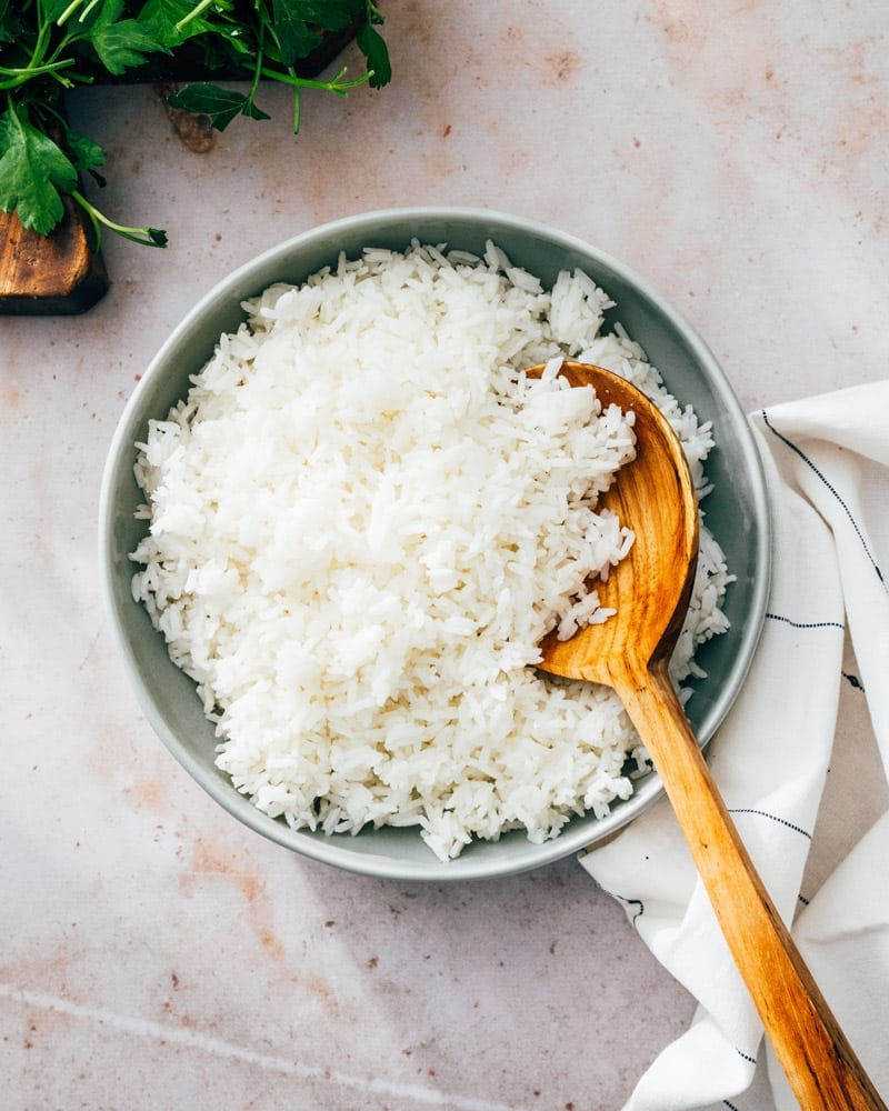 How To: Perfect Steamed White Rice NO RICE COOKER OR MEASURING CUP! 