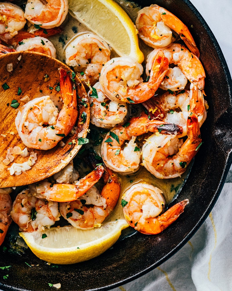 Shrimp, prawns, How to prepare seafood