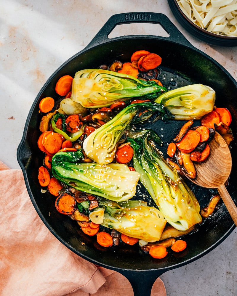 Baby Bok Choy Stir Fry