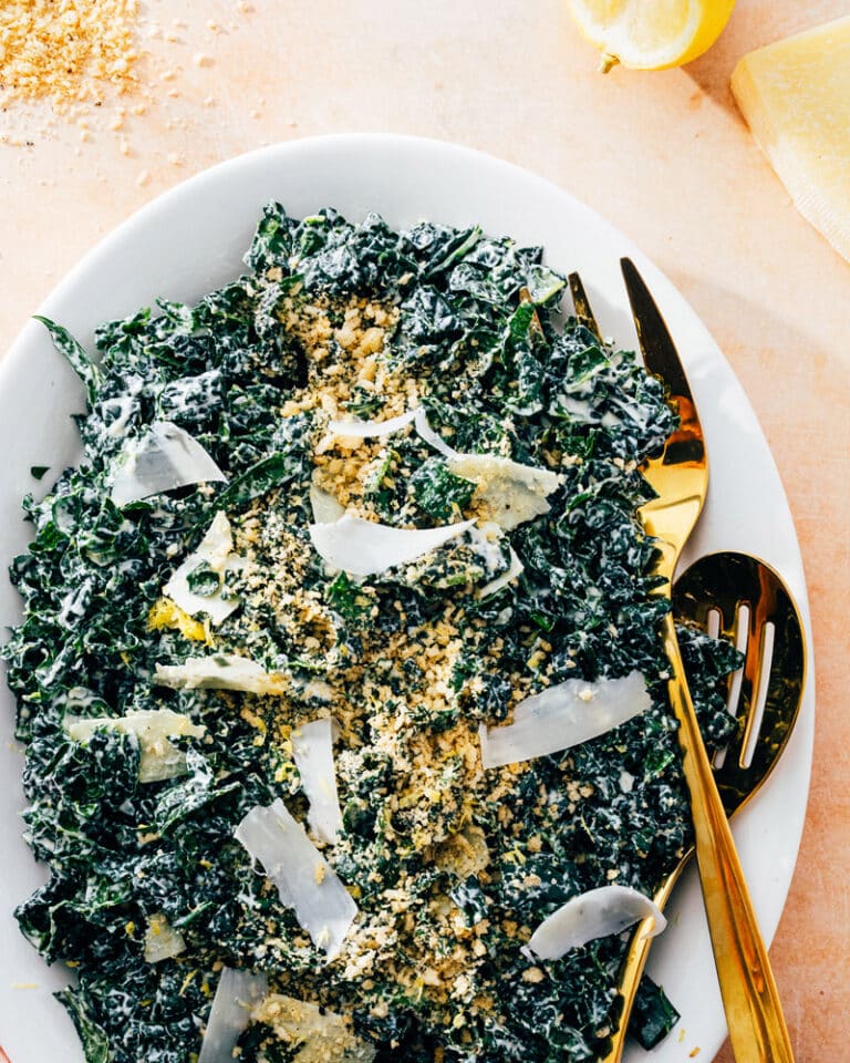 Kale Caesar Salad A Couple Cooks