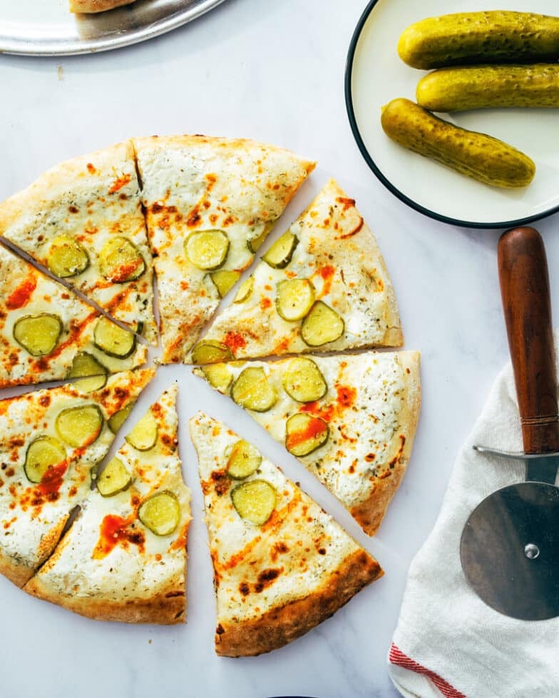 Pickle Pizza A Couple Cooks