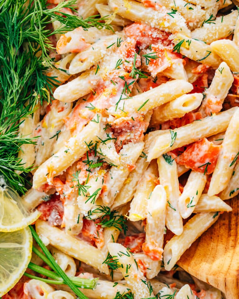 Smoked Salmon Pasta – A Couple Cooks