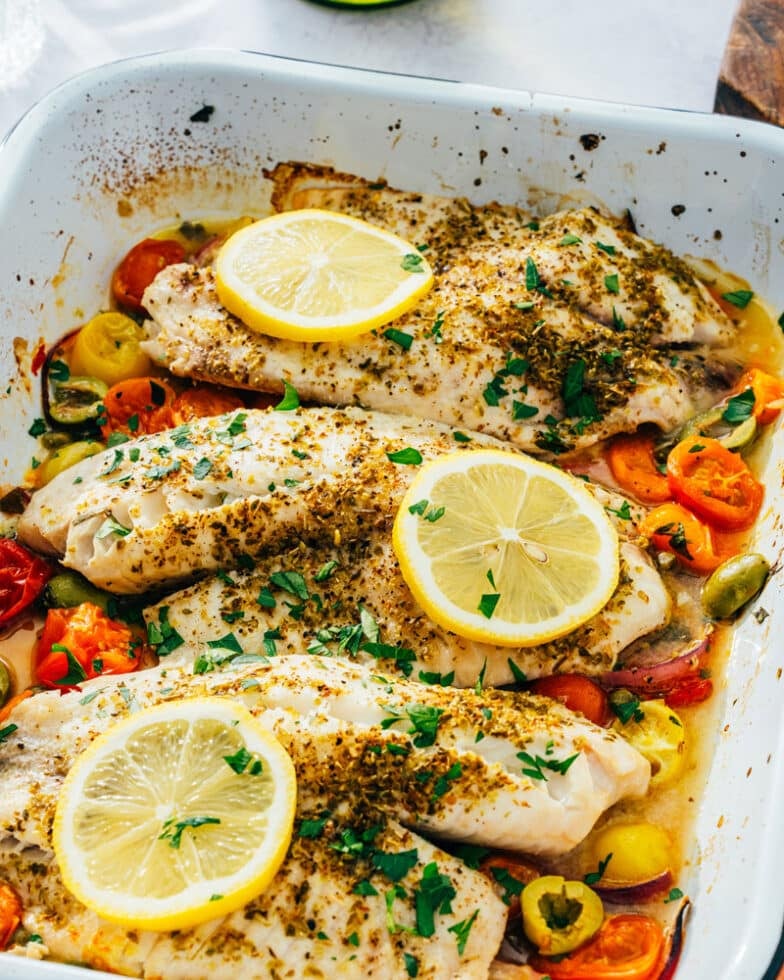 Easy Baked Fish – A Couple Cooks