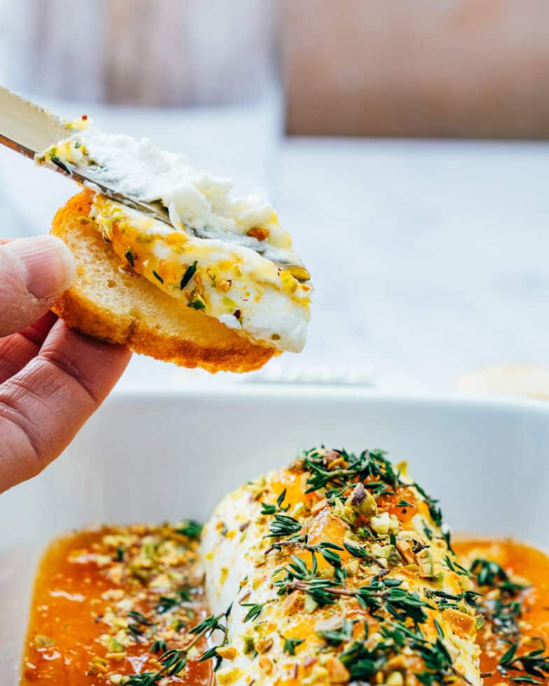 Easy Goat Cheese Appetizer A Couple Cooks