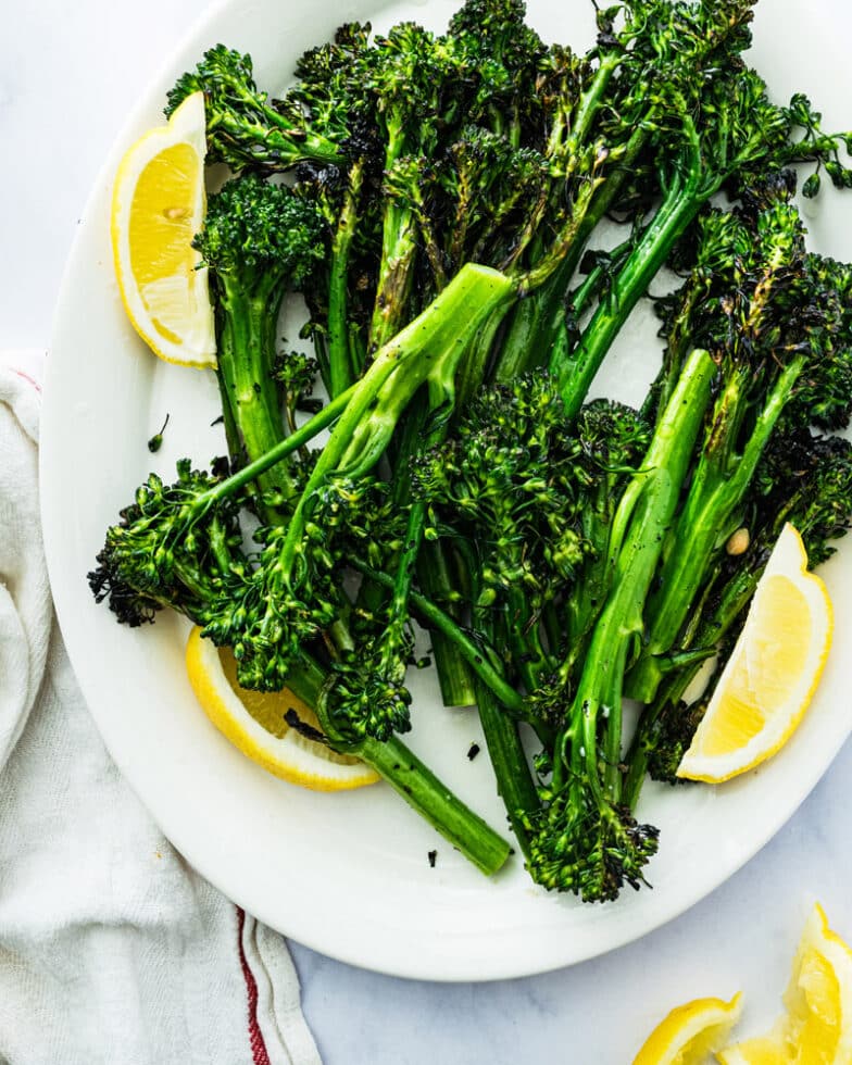 Grilled Broccolini A Couple Cooks
