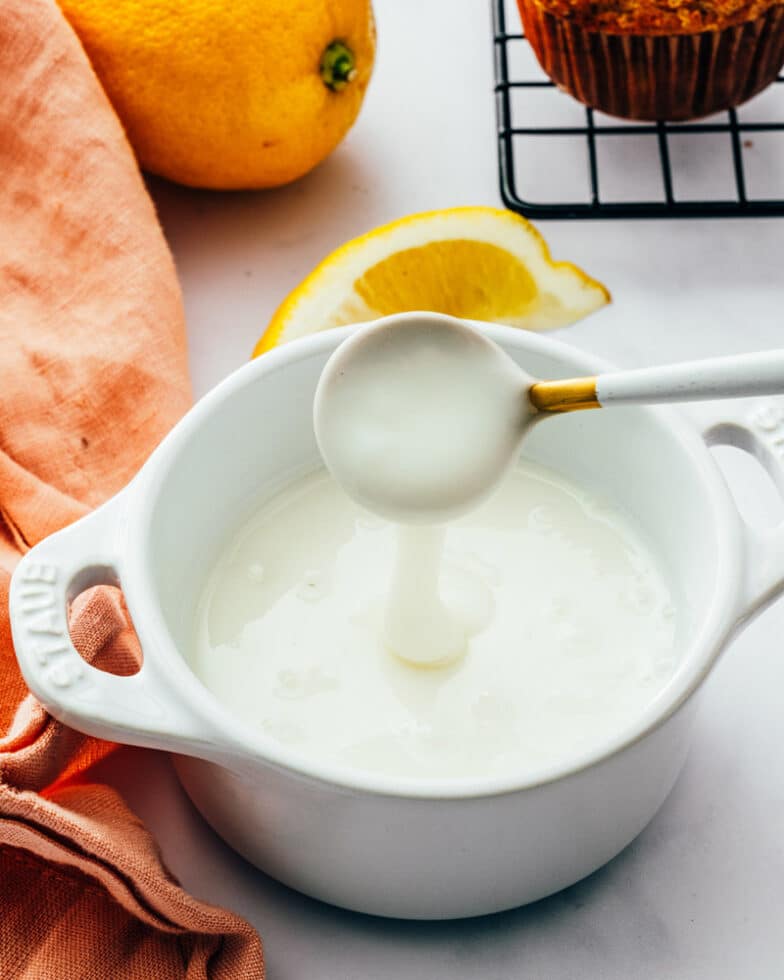 Easy Lemon Glaze A Couple Cooks