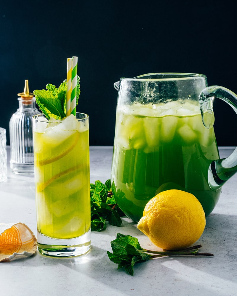 Mint Lemonade – A Couple Cooks