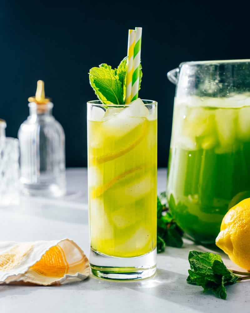 Mint Lemonade – A Couple Cooks