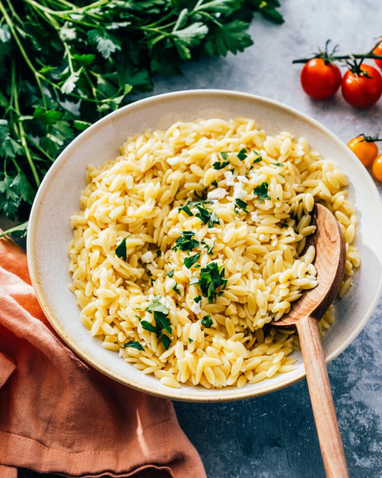 Easy Lemon Orzo A Couple Cooks