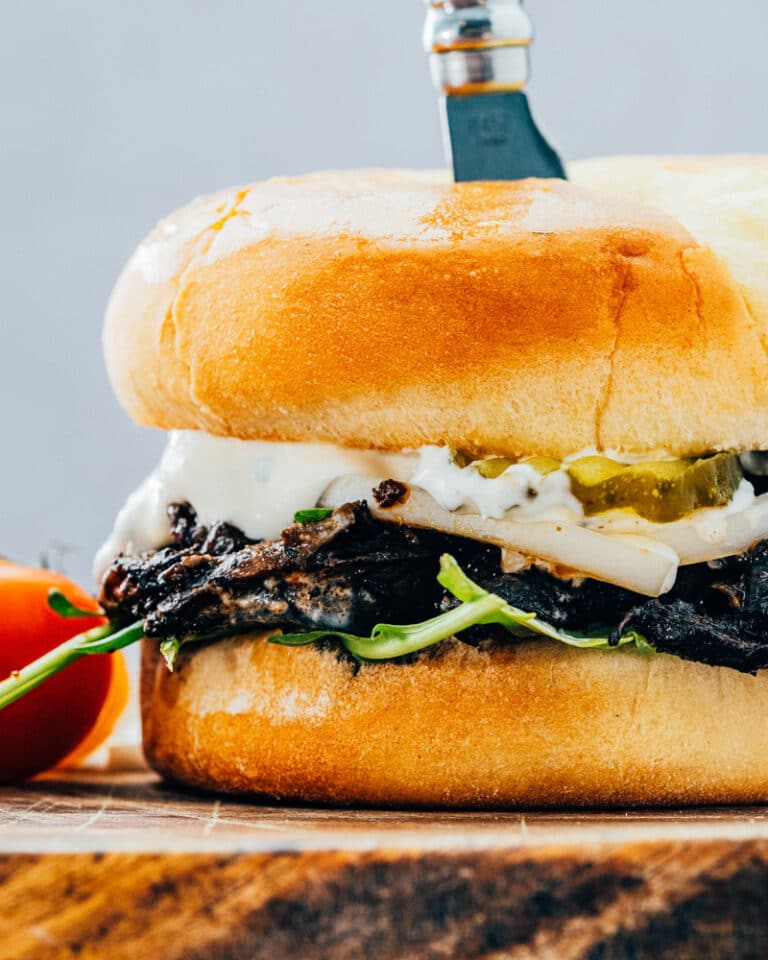 Roasted Portobello Sandwich A Couple Cooks