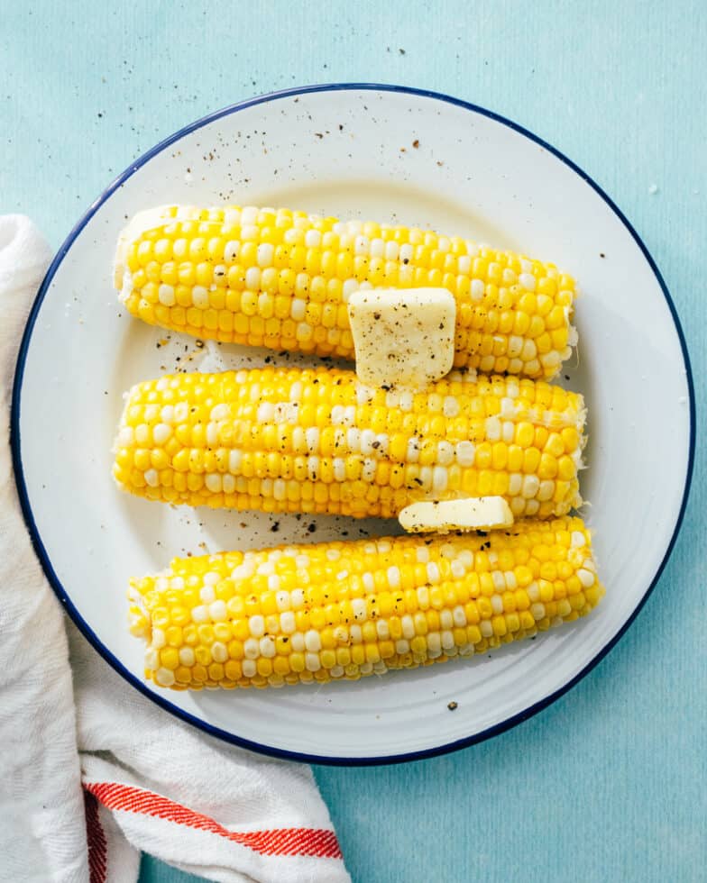 Microwave Corn on the Cob A Couple Cooks
