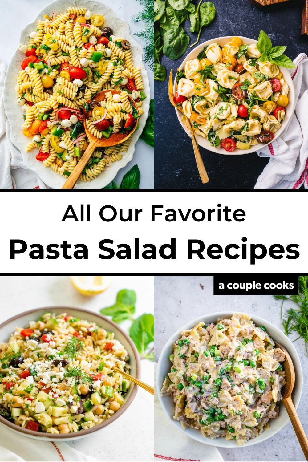 15 Great Cold Pasta Salad Recipes – A Couple Cooks