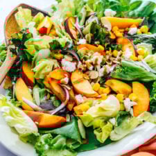 Fresh Peach Salad-image