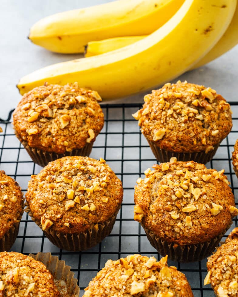 Banana Nut Muffins A Couple Cooks