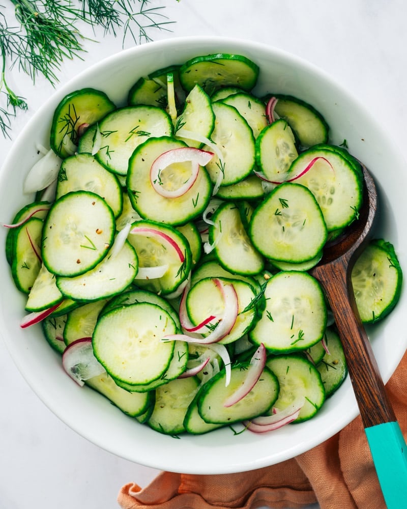 The Best Cucumber Salad - the perfect refreshing summer salad!