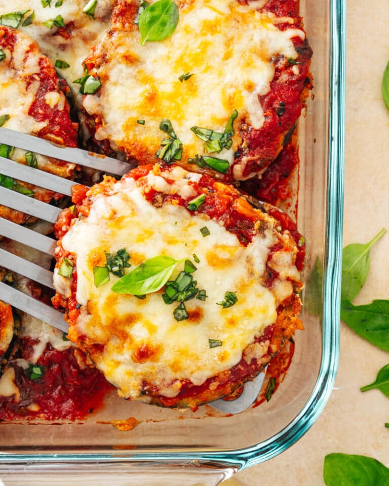 Eggplant Parmesan (Eggplant Parmigiana) A Couple Cooks