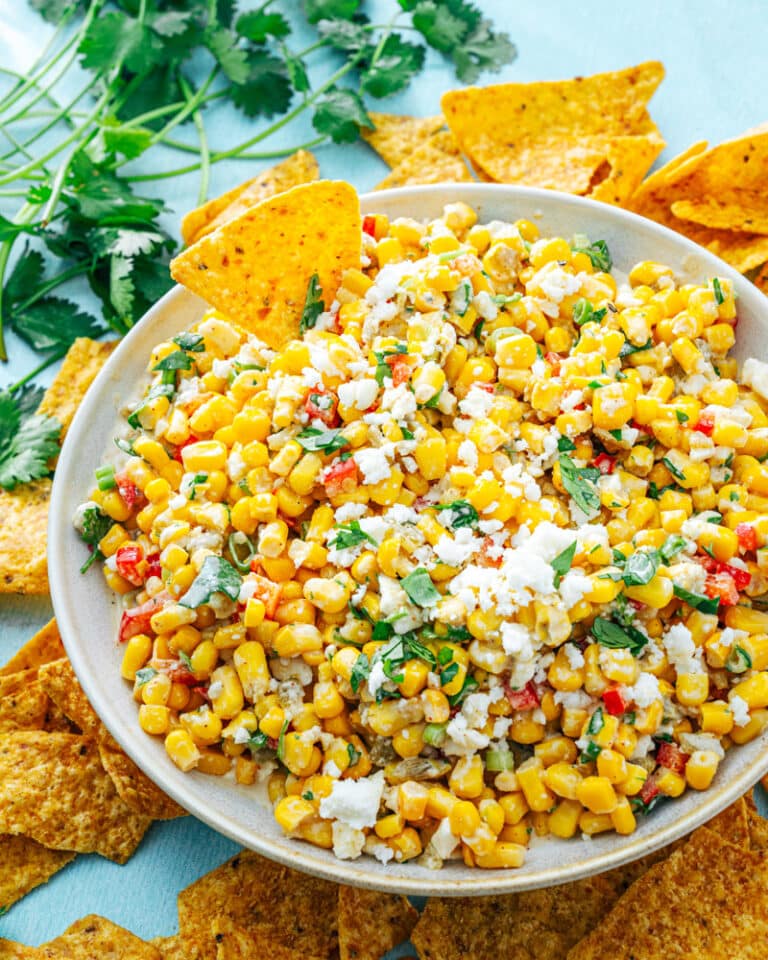 Mexican Street Corn Dip – A Couple Cooks