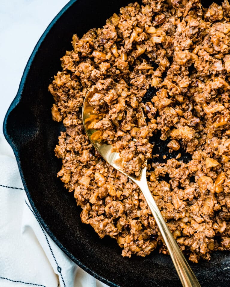 Vegan Ground Beef Crumbles A Couple Cooks