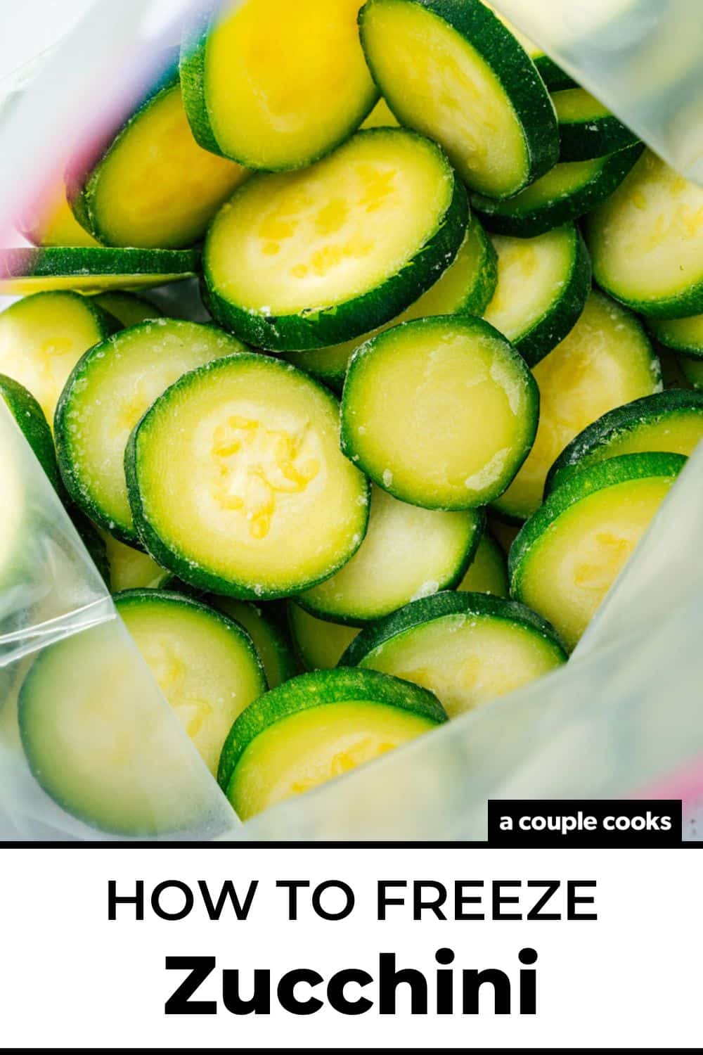 How to Freeze Zucchini A Couple Cooks