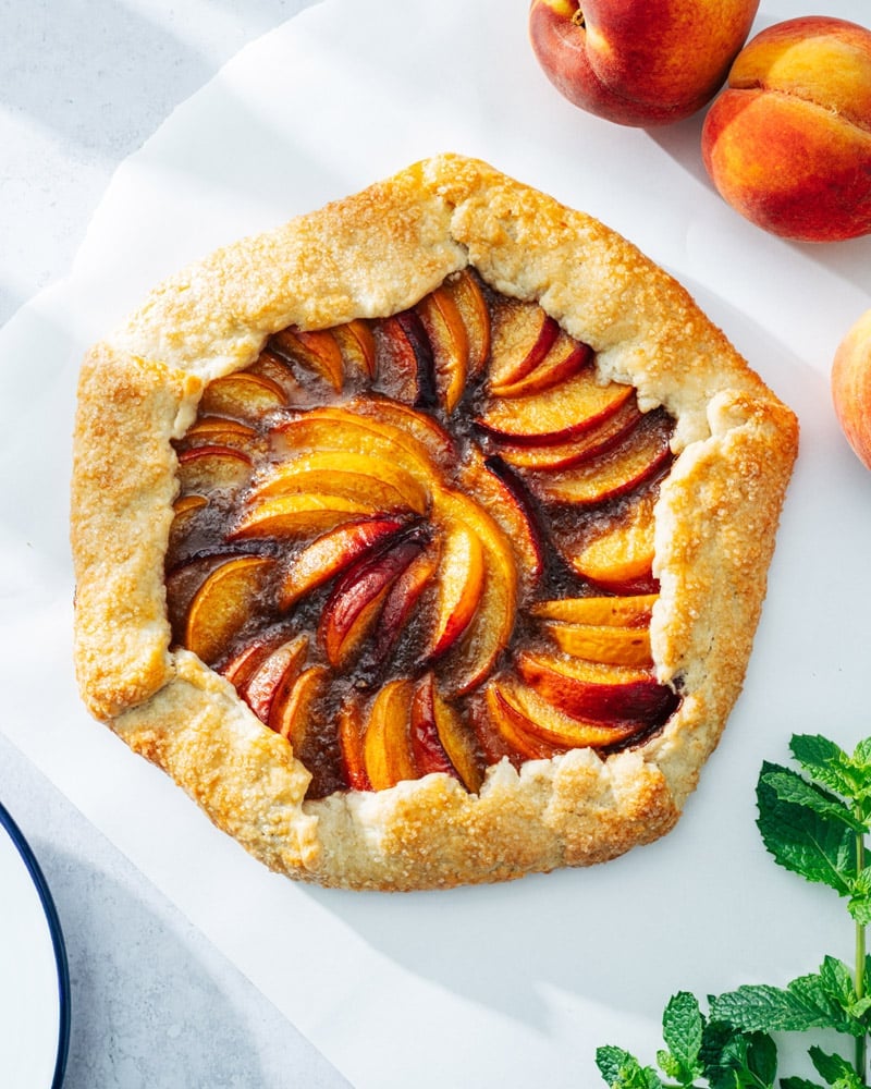 Peach Galette