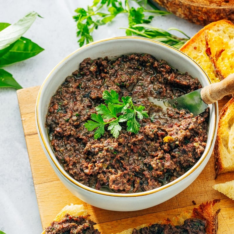 Easy Homemade Black Olive Tapenade Recipe 2023 AtOnce