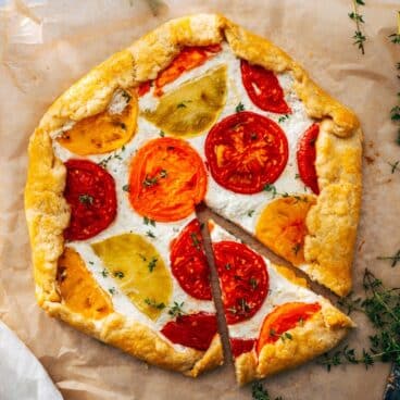 Tomato galette