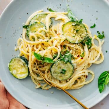 Zucchini pasta