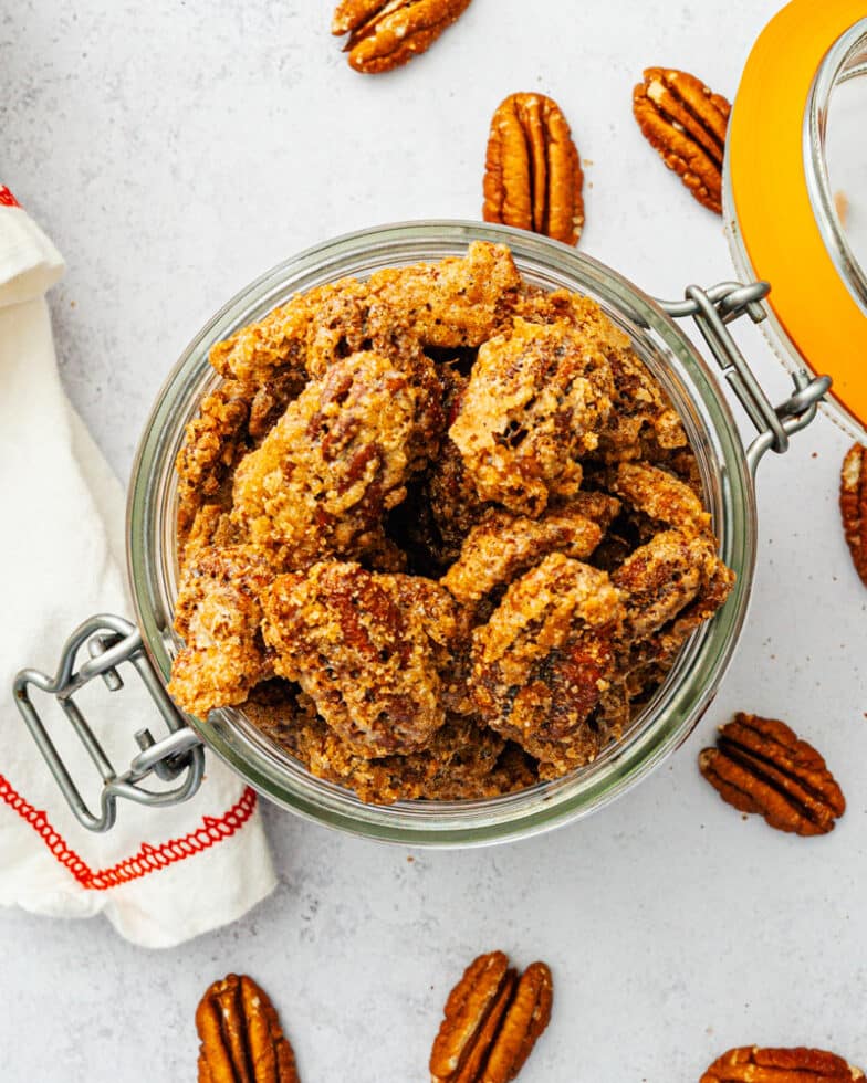Simple Candied Pecans A Couple Chefs