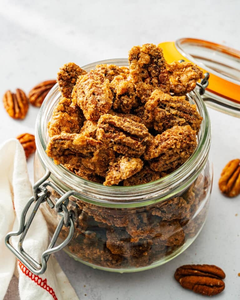 Easy Candied Pecans Recipe