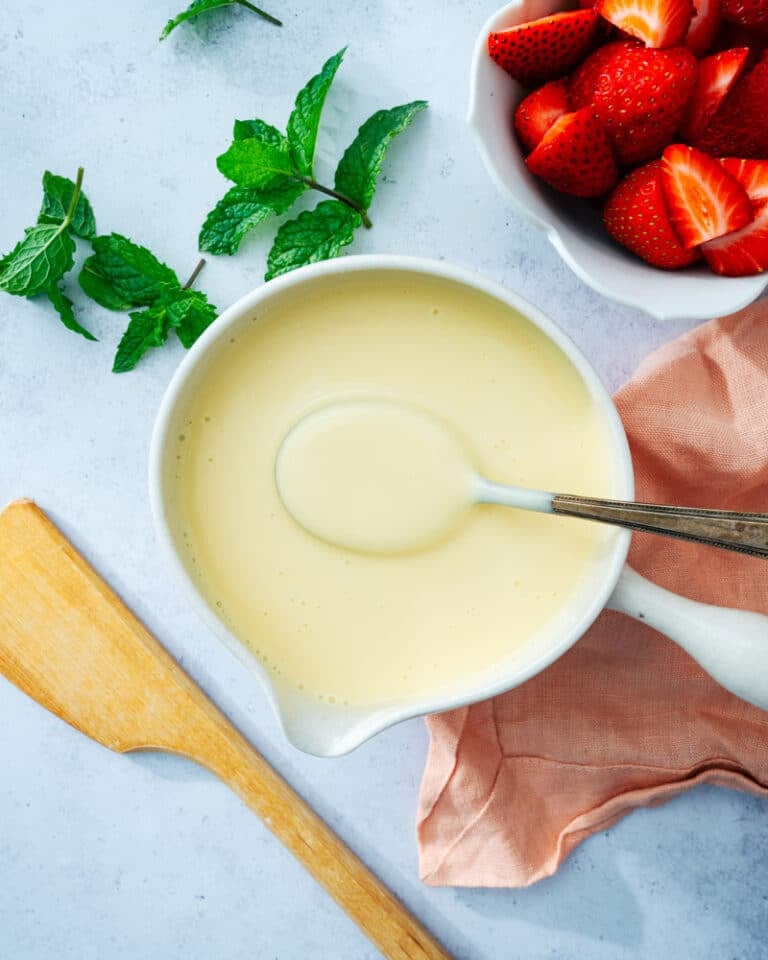 Creme Anglaise (Vanilla Custard Sauce)