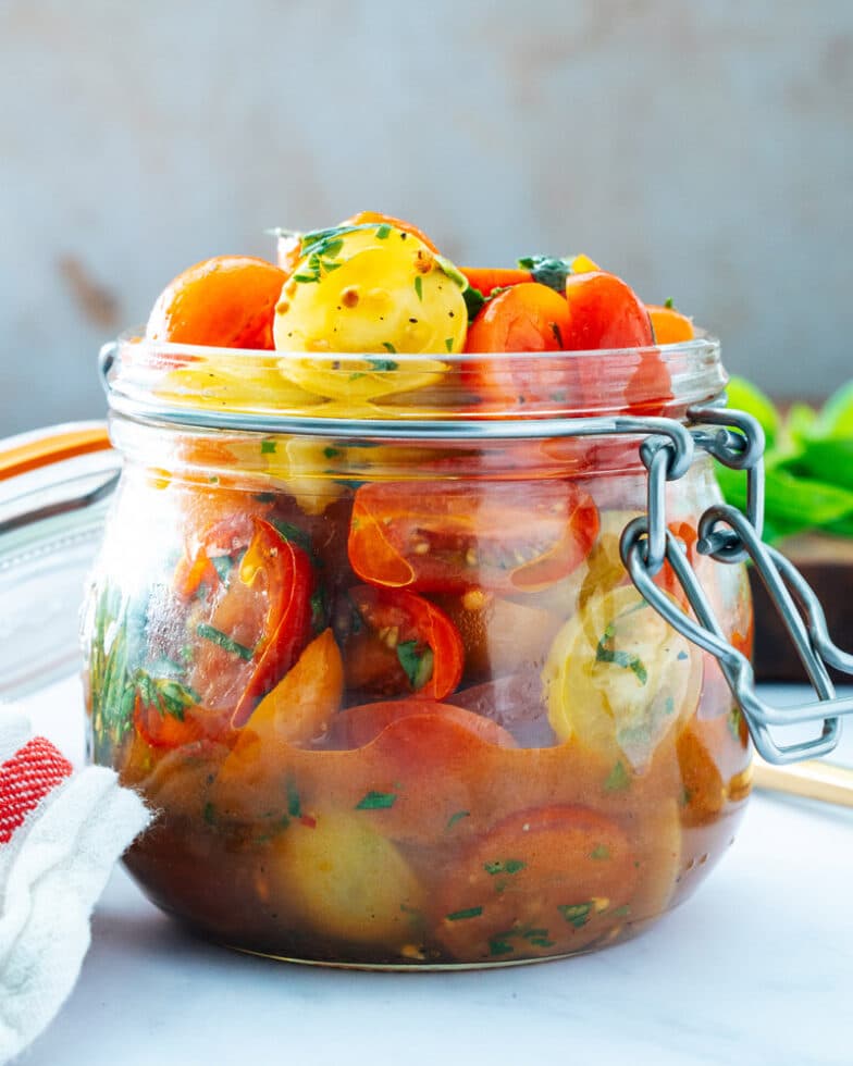 Marinated Tomatoes A Couple Cooks