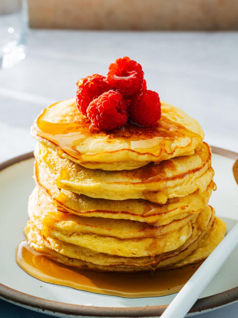 Ricotta Pancakes A Couple Cooks(01)