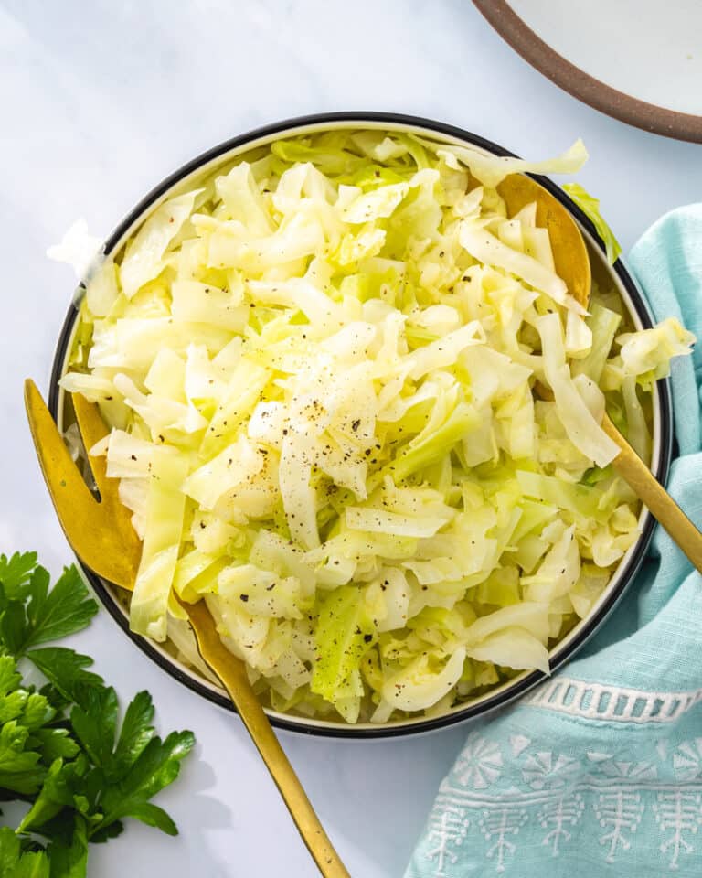 Easy Steamed Cabbage A Couple Cooks