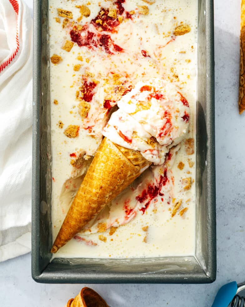 Strawberry Cheesecake Ice Cream Cook Now