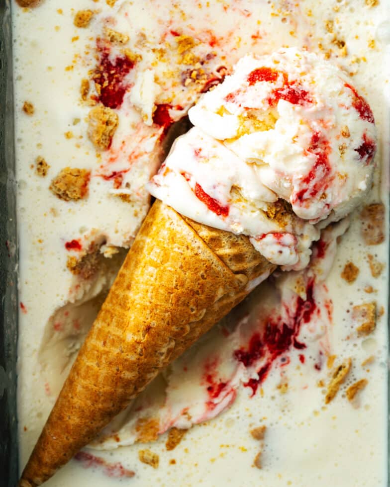 Strawberry Cheesecake Ice Cream Cook Now