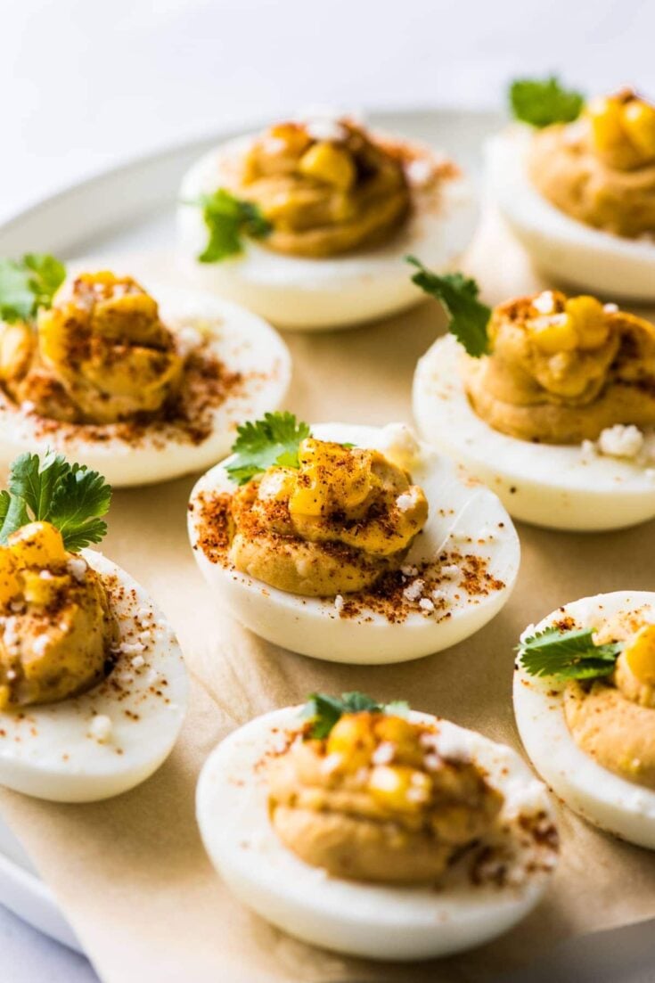 Image for Mexican Street Corn Deviled Eggs