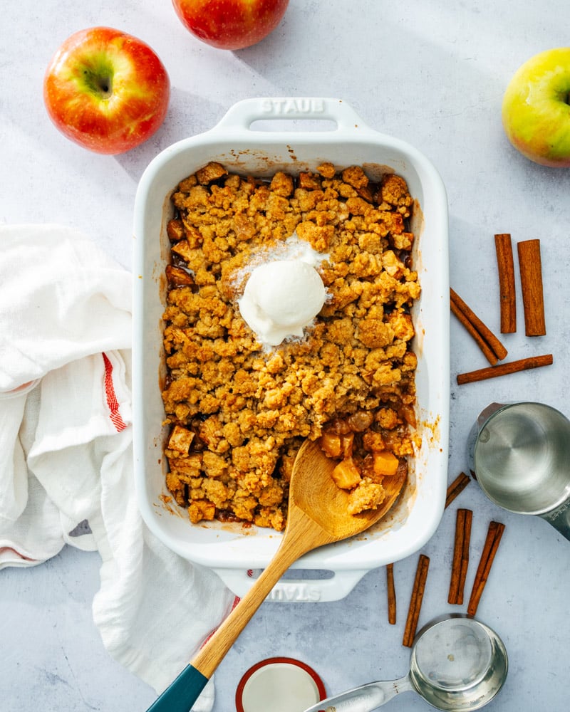 Apple crumble recipe