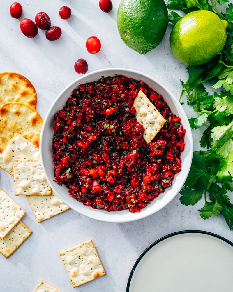 Cranberry salsa