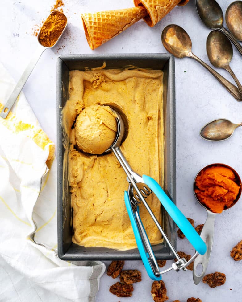 Pumpkin Ice Cream A Couple Chefs