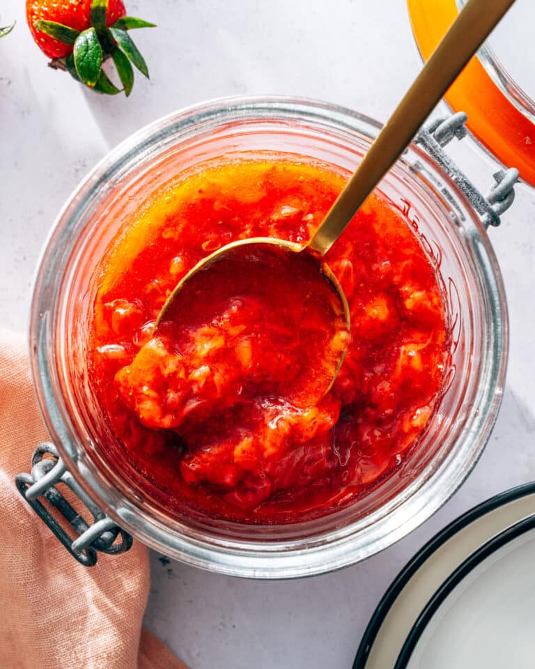 Easy Strawberry Compote – A Couple Cooks